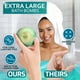 thumbnail image 3 of Set de bombas de baño de regalo BELLISSO 6 XXL Bubble Bath Fizzies, 3 of 6