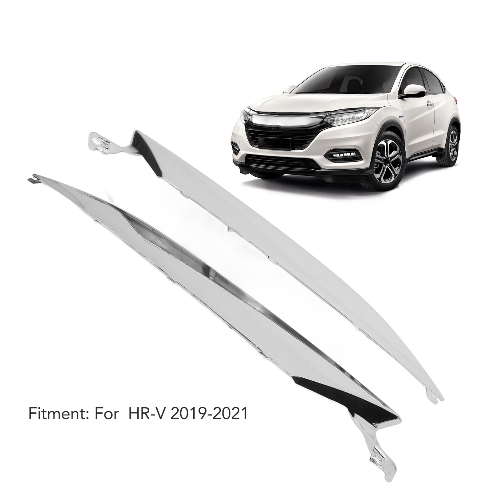 71163 T7A J01, Protective Headlamp Trim Stylish Silver Headlight
