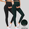 Black/deep green(2 pack)