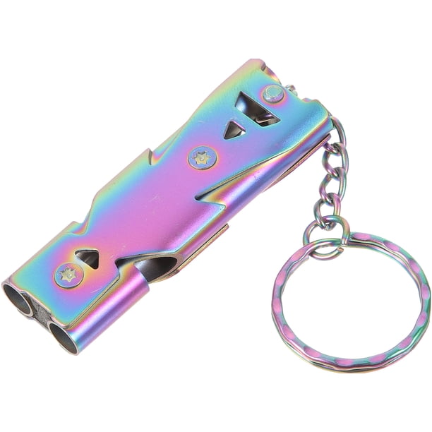 Silbato de acero inoxidable para pájaros, silbato de metal para adiestramiento de perros, silbato de adiestramiento de pájaros, accesorio para adiestramiento de mascotas.