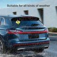 thumbnail image 3 of Señal de coche para bebé a bordo BRILLAR juego de 2 pegatinas magnéticas reflectantes de advertencia de seguridad con patrones de ciervos, 3 of 5