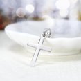 thumbnail image 3 of Collar con colgante de cruz AeraVida de plata esterlina 925, 46 cm, 3 of 6