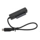 thumbnail image 4 of USB C 2.5 Inch Hard Drive Enclosure 5Gbps External Transparent Case for 7‑9.5mm 2.5 Inch SATA SSD HDD Transparent Black (Not Inclube Hard Disk), 4 of 4