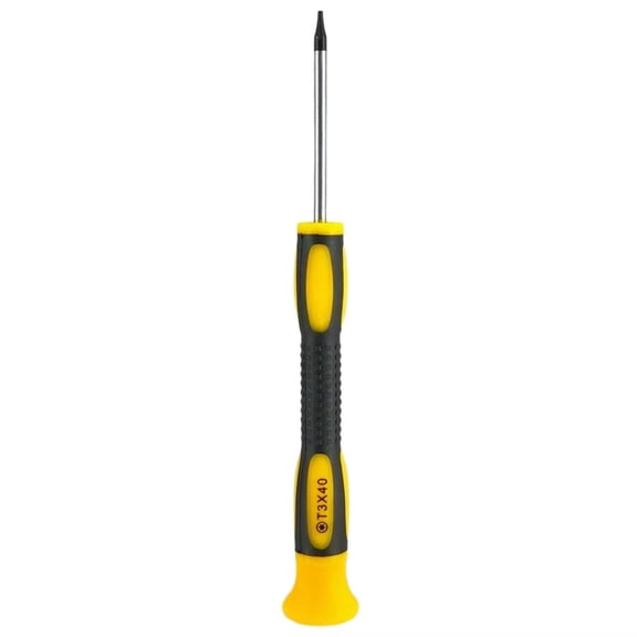 Torx T3 Screwdriver Precision T3 Torx Handle Small Electronics Repair Tool S2 High Alloy Steel Head Magnetic Tip Rotating Cap