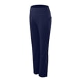 thumbnail image 6 of COMVALUE Women's Yoga Pants Wide Leg wiht Pockets High Waist Stretch Loose Casual Lounge Sweatpants (Navy, S), 6 of 7