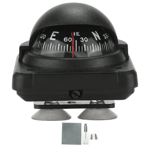 Boussole de Tableau de Bord, Boussole réglable, Direction de Navigation Pliable, Guide de pointage, Support de Tableau de Bord pour Voiture, Bateau, Camping-Car