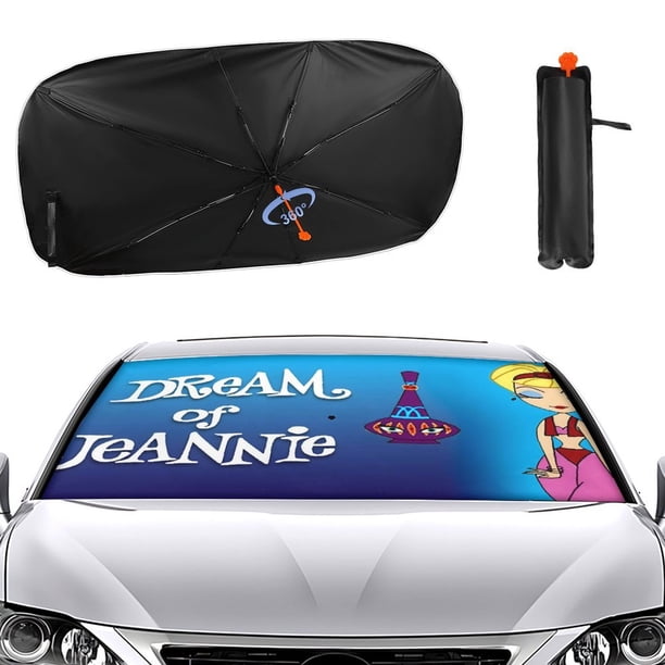 Mi Bella Genio Sombrilla Solar para Auto - Protector de Parabrisas Plegable | Cortina Solar Delantero | Bloqueo UV y Aislamiento de Calor 133x73cm