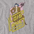 thumbnail image 2 of DC Lois Lane Women's T Shirt, Athletic Heather, Medium, 2 of 6