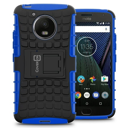 CoverON Motorola Moto G5 / Moto G 5th Generation Case, Atomic Series Slim Protective Kickstand Phone Cover