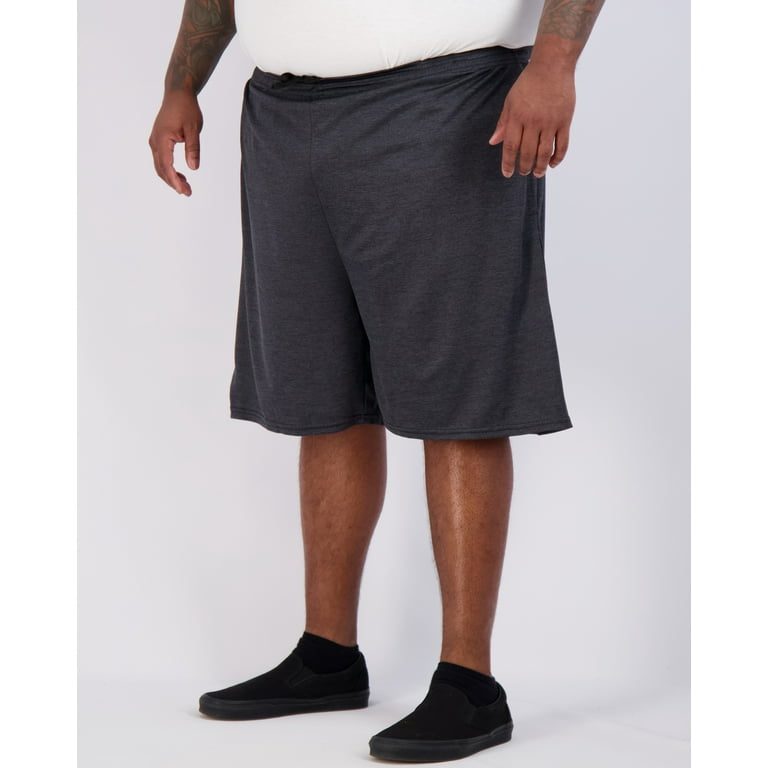 Real Essentials Men’s Big & Tall 3-Pack Athletic Shorts – Dry Fit Mesh Performance Shorts In Sizes 3X To 5X