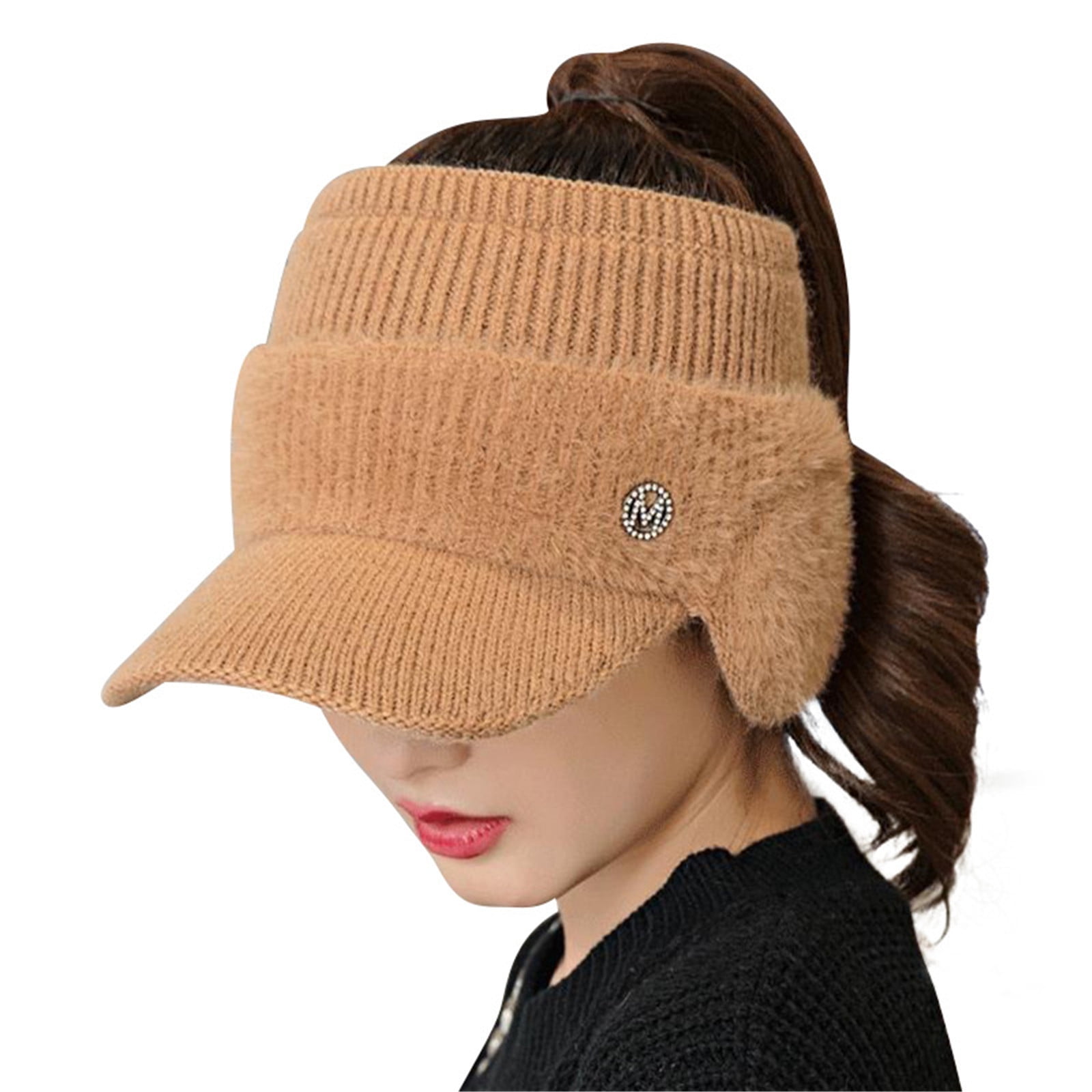 RPVATI Women Soft Beanie Hat Winter Warm Slouchy Hats for Women Cold  Weather Cable Knit Beanies 