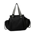 thumbnail image 4 of Bolsa de hombro para mujeres de mochila de mochila de mochila de mochila transformable para viajar en gimnasio Negro, 4 of 8
