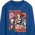 thumbnail image 3 of Marvel - Black Widow Grid - Men's Long Sleeve Graphic T-Shirt, 3 of 5