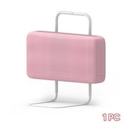 Kidsbuddy 23.6" Bed Rails for Toddlers Foldable Portable Kids Bed Rail Guard 5 Hole Height Adjustable Toddler Bed Rails, 1PC, Pink