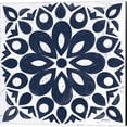 thumbnail image 2 of Great Art Now Blue and White Tile by Kathrine Lovell 3 Piece Canvas Art Set Each 14W x 14H, 2 of 4