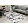 thumbnail image 3 of Rug Branch Havana Modern Area Rug and Runner, Abstract - Navy Blue - CA9992NY28, 3 of 8