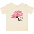thumbnail image 3 of Inktastic Japanese Cherry Tree Kitty Cat Girls Baby T-Shirt, 3 of 5