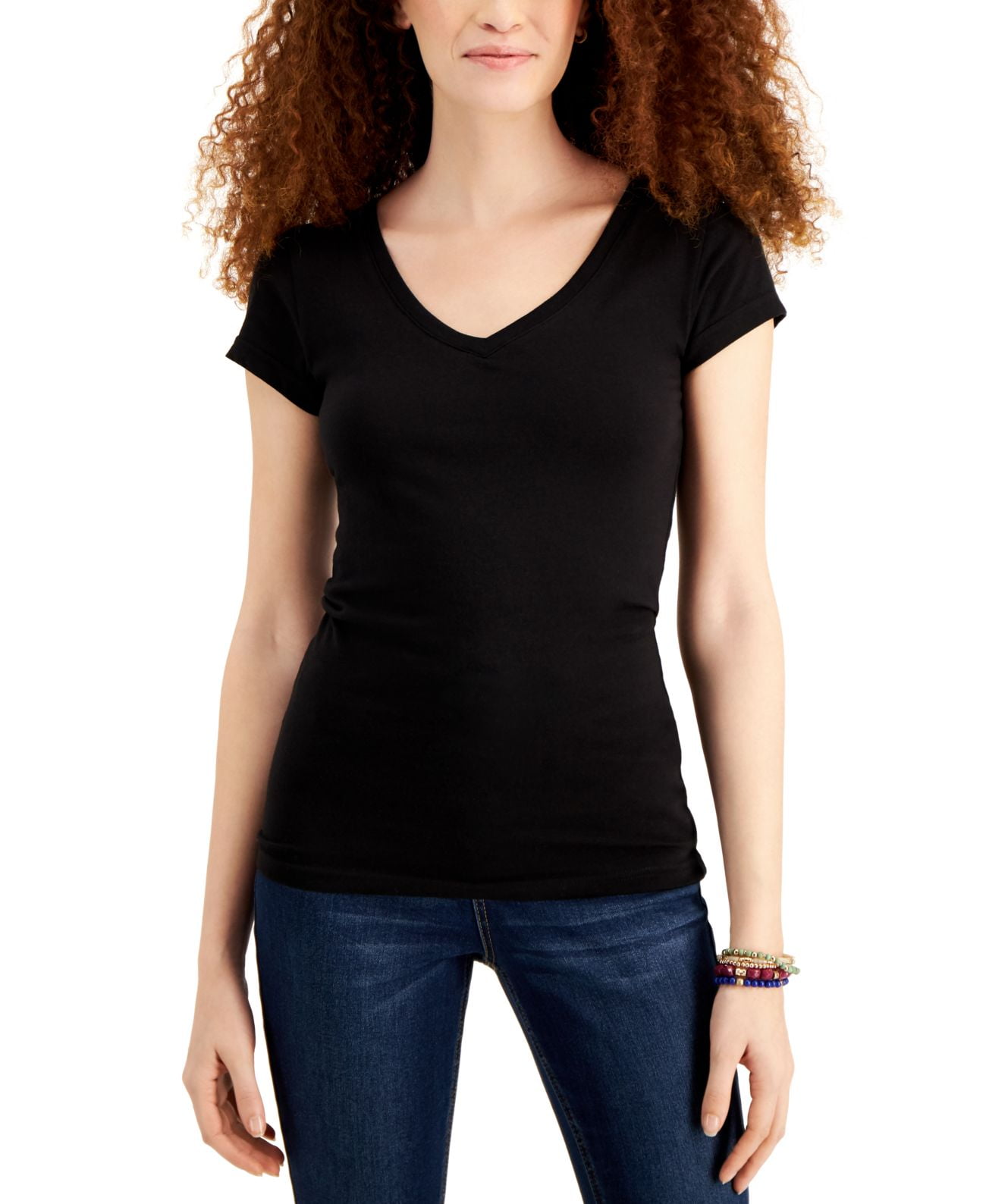 Aveto Juniors V Neck T Shirt - Walmart.com