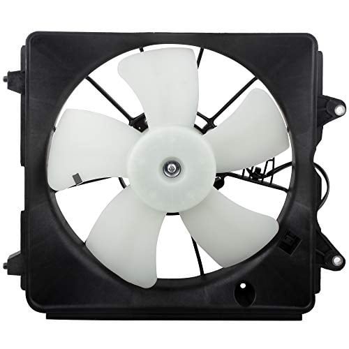 BOXI Radiator Cooling Fan Engine Motor Assembly HO3117100 Compatible with 2006 2007 2008 2009 2010 2011 Honda Civic 1.8L with 5-Speed Automatic Transmission Replaces 19015-RNA-A01 620-253 