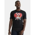 thumbnail image 2 of Nightmare Before Christmas Men's Valentine's Day Graphic Print Tee, Sizes XS-3XL, 2 of 5