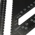 thumbnail image 3 of FlyFlise Aluminum Alloy Triangle Rulers 90 degrees 45 degrees Set, 3 of 8