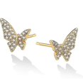 thumbnail image 2 of Pendientes de mariposa de plata yuxing S925 modelo 2039, 2 of 2