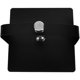 thumbnail image 4 of 1 unid acero inoxidable servilleta rack mesa mesa de tejido estante independiente estante negro, 4 of 5
