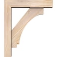 thumbnail image 3 of Ekena Millwork 5 1/2"W x 24"D x 28"H Imperial Block Smooth Bracket w/ Offset Brace, Douglas Fir, 3 of 25