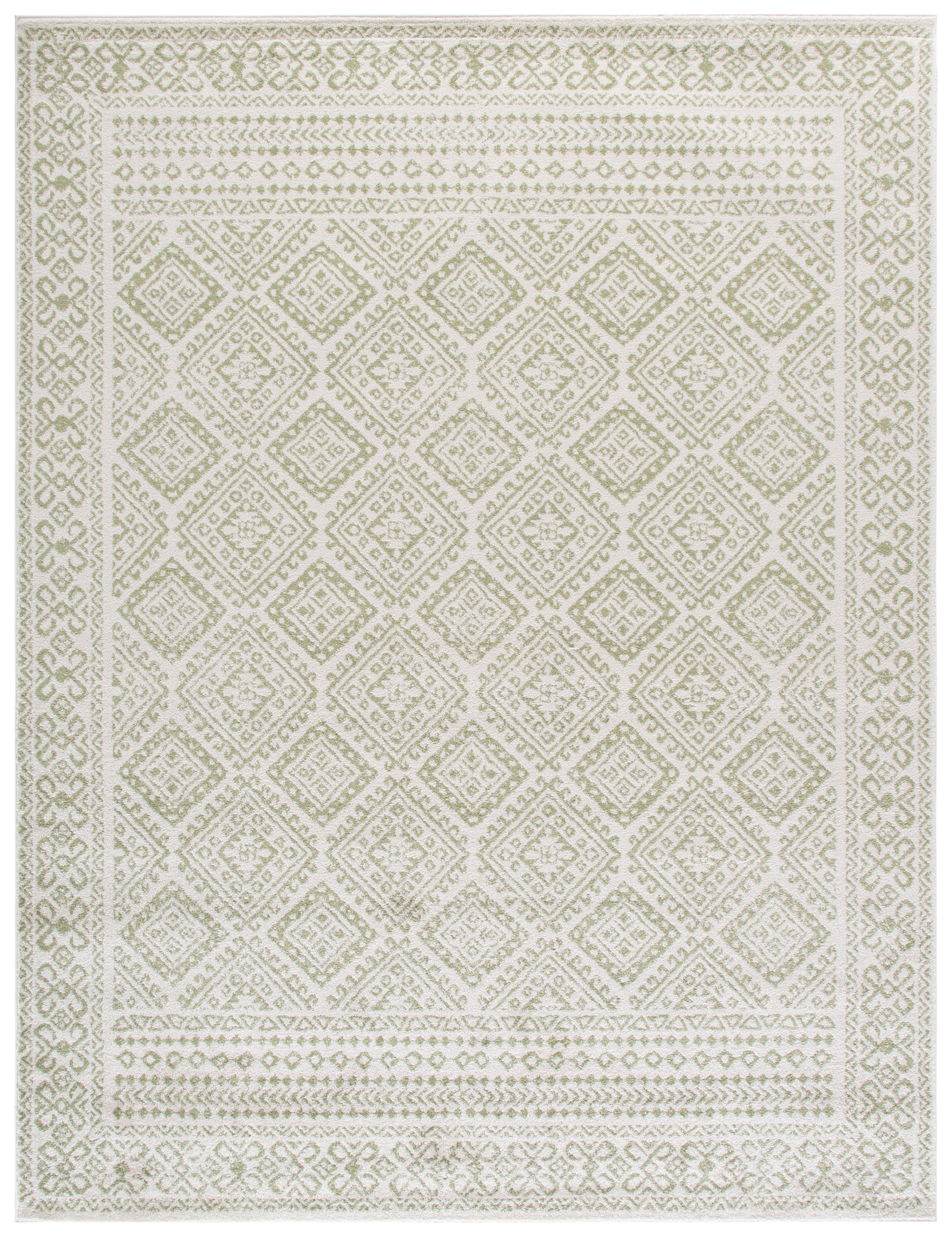 Safavieh Tulum Ophelia Oriental Area Rug, Ivory/Sage, 9' x 12'