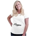 thumbnail image 4 of Preggers Expecting Prenatal Women's Maternity T Shirt Tee Brisco Brands S, 4 of 7