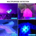 thumbnail image 3 of HURRISE UV 100 LED Blacklight Scorpion 395-400nm Violet Flashlight Detection Torch Light, 3 of 7
