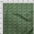 thumbnail image 3 of oneOone Velvet Green Fabric Abstract Sewing Craft Projects Fabric Prints By Yard 58 Inch Wide, 3 of 4