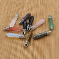 thumbnail image 5 of K-KED Wholesale 20pcs Mixed Natural Stone Hexagonal Column Pendant Necklace Jewelry, 5 of 9