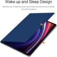 thumbnail image 3 of Slim Magnetic Smart Case for Samsung Tab S10 Ultra / S9 Ultra 14.6" with S Pen Slot & Auto Sleep Wake，Blue, 3 of 6