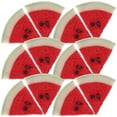 thumbnail image 4 of 12pcs Fake Watermelon Slices Artificial Watermelon Model Decor Fake Fruit Photo Props, 4 of 7