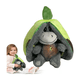thumbnail image 4 of Muñecos De Peluche De Burrito Con Capa Belug  verde, 4 of 5