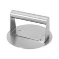 thumbnail image 5 of BBQ Press Burger Smasher Stainless Steel Flat Presser for Sandwiches Paninis round, 5 of 8