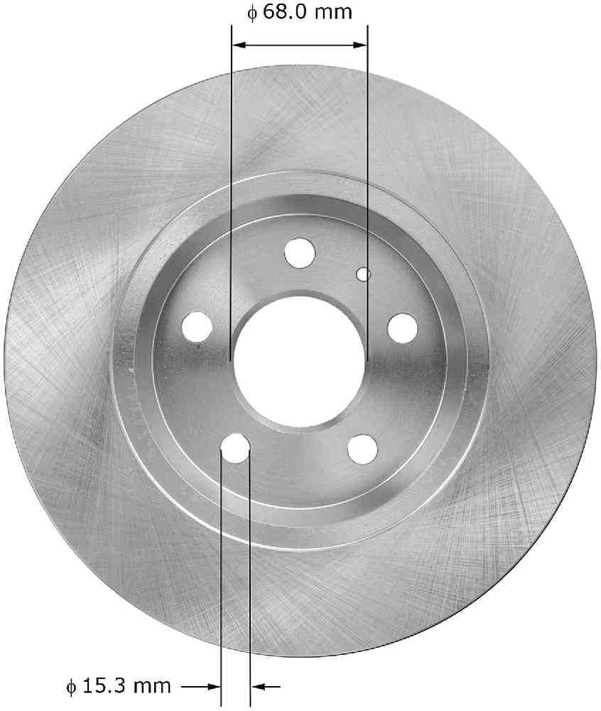 Bendix PRT5993 Premium Brake Rotor