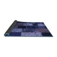 thumbnail image 2 of Ahgly Company Indoor Rectangle Patchwork Blue Transitional Area Rugs, 8' x 10', 2 of 4