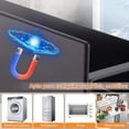 thumbnail image 3 of Especieros para Cocina Magnético - Paquete de 3 Estante Organizador Estante Magnético de Metal para Refrigerador Organizador de Cocina para Especias Condimentos Frascos Bolsitas, 3 of 4