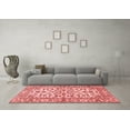 thumbnail image 3 of Ahgly Company Indoor Square Persian Red Traditional Area Rugs, 4' Square, 3 of 4