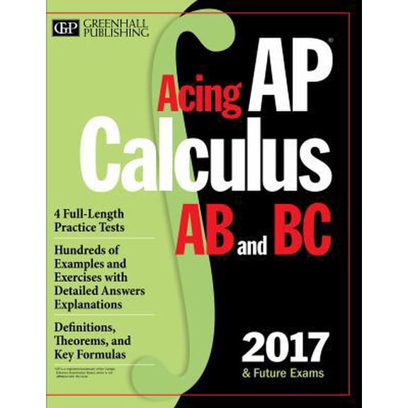 Pre-Owned Acing AP Calculus AB and BC (Paperback) 0975475371 9780975475379