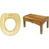 Ginsey - Bamboo Step Stool and Potty Seat