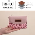 thumbnail image 5 of Wrangler Purses for Women Small Wallets Money Organizers Trifold Clutch Purse Fashion Credit Card Cash Wallet, COW-Black, 5 of 6