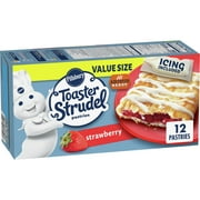 Pillsbury Toaster Strudel Pastries, Strawberry, 12 ct, 23.4 oz