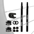 thumbnail image 4 of Válvulas de extensión de válvula Presta de neumático de rueda de metal para 2pcs 80mm negro Sunnimix vástago de válvula sin cámara, 4 of 8