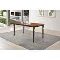 thumbnail image 2 of Hollyoak Rectangular 63-inch Wood Dining Table Walnut, 2 of 8