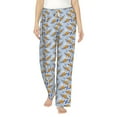 thumbnail image 2 of Kdxio Women's Comfy Stretch Cute SlothPrint Drawstring Pajama Pants-Large, 2 of 9