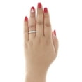 thumbnail image 5 of 14K White Gold Channel Set Diamond Wedding Band Ladies Anniversary Ring 1 Ct., 5 of 5