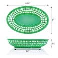 thumbnail image 4 of Fast Food Baskets New Star Foodservice 44126, juego de 12 unidades, color verde, 4 of 9